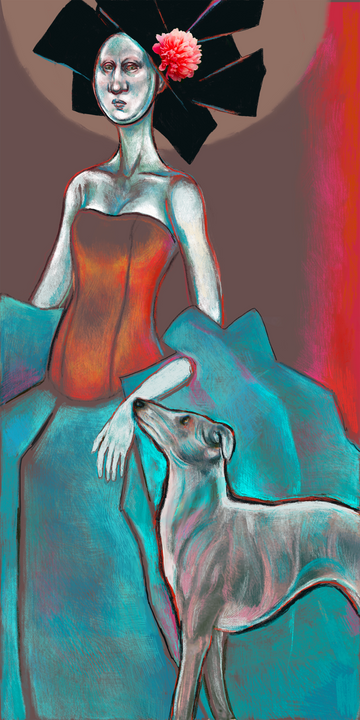 The Girl with the Icy Stare